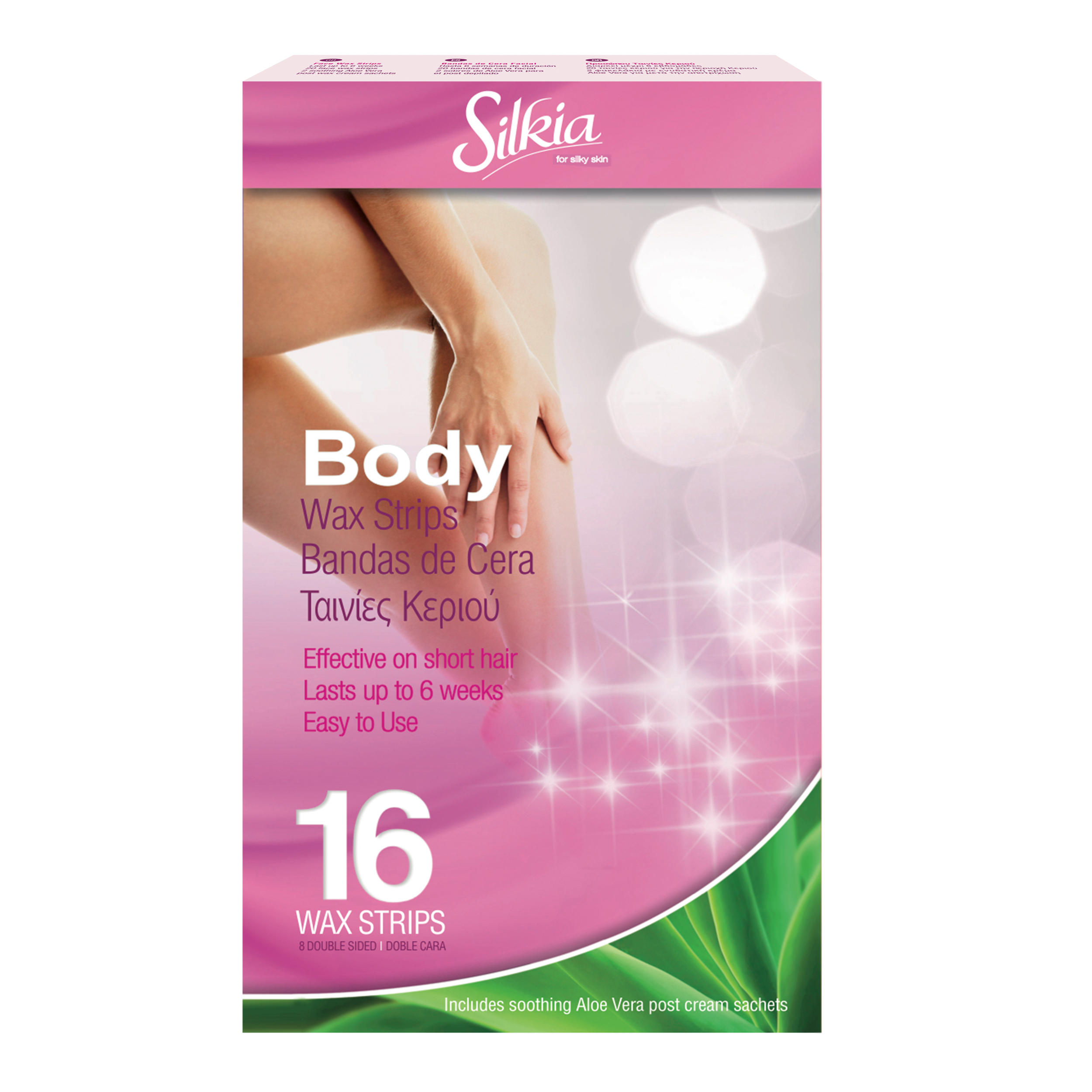 Silkia Body Wax Strips