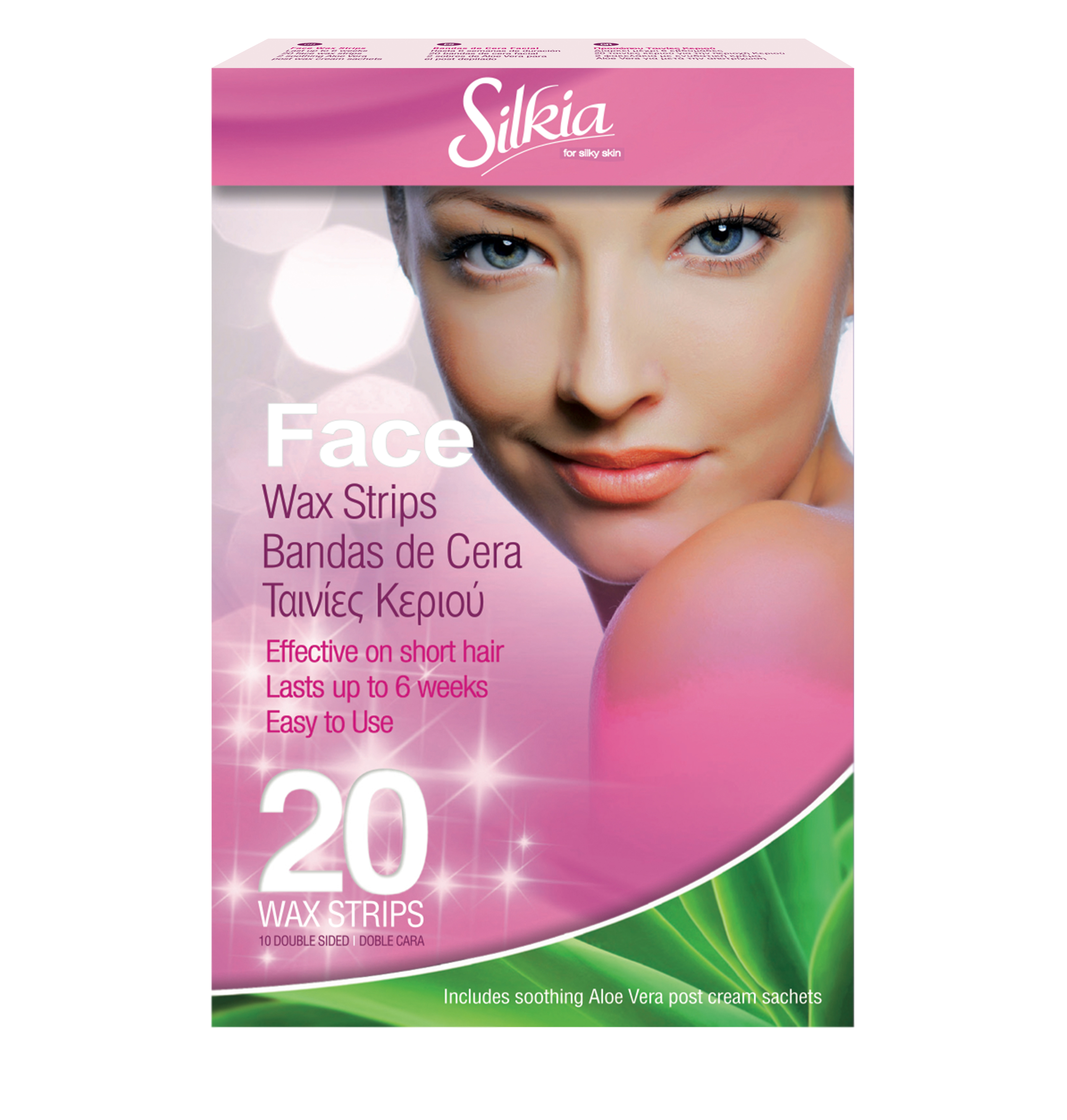 Silkia Face Wax Strips