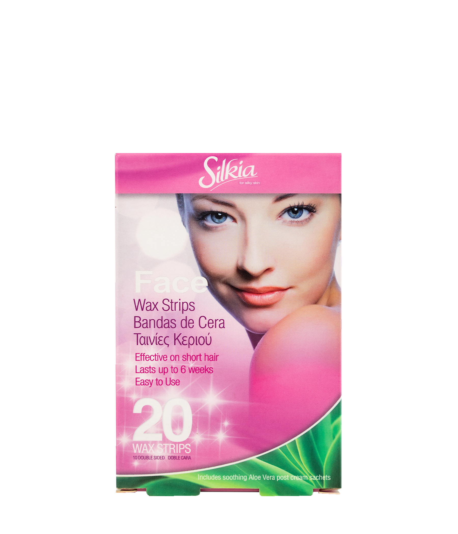 Silkia Face Wax Strips